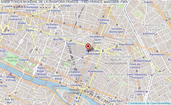 plan association Fonds Mondial De La Diaspora France - Fmd-france Paris