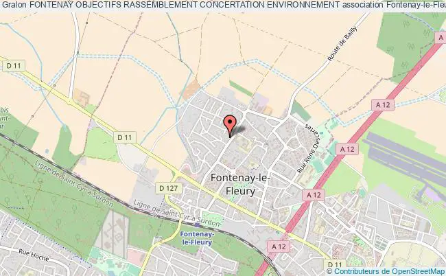 plan association Fontenay Objectifs Rassemblement Concertation Environnement Fontenay-le-Fleury