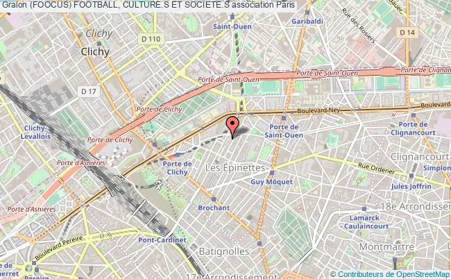 plan association (foocus) Football, Culture.s Et Societe.s Paris