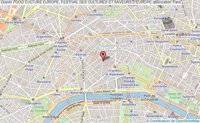 plan association Food Culture Europe, Festival Des Cultures Et Saveurs D'europe Paris