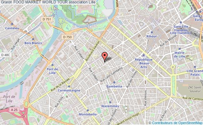 plan association Food Market World Tour 