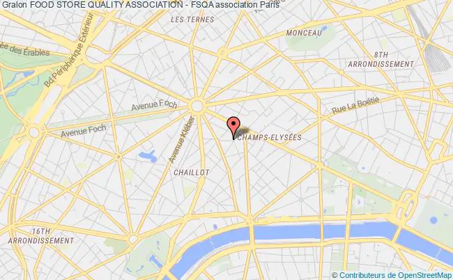 plan association Food Store Quality Association - Fsqa Paris