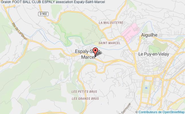 plan association Foot Ball Club Espaly Espaly-Saint-Marcel