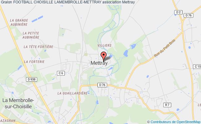 FOOTBALL CHOISILLE LAMEMBROLLE-METTRAY