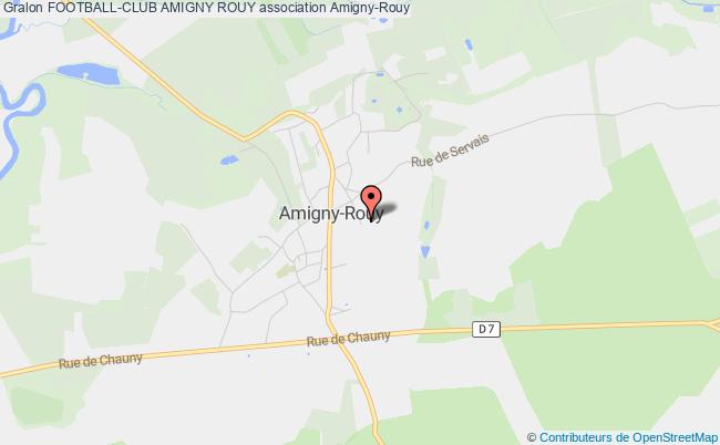 plan association Football-club Amigny Rouy Amigny-Rouy