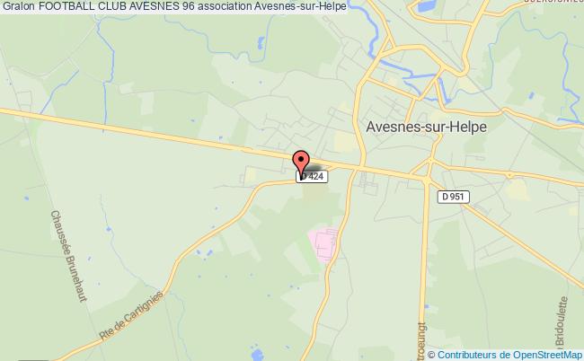 plan association Football Club Avesnes 96 Avesnes-sur-Helpe