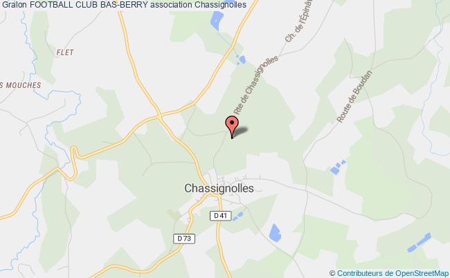 plan association Football Club Bas-berry Chassignolles