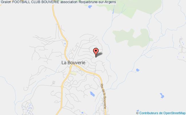 plan association Football Club Bouverie Roquebrune-sur-Argens