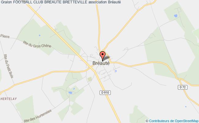 plan association Football Club Breaute Bretteville Bréauté