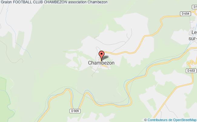 plan association Football Club Chambezon Chambezon