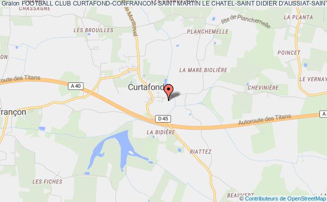 FOOTBALL CLUB CURTAFOND-CONFRANCON-SAINT MARTIN LE CHATEL-SAINT DIDIER D'AUSSIAT-SAINT SULPICE