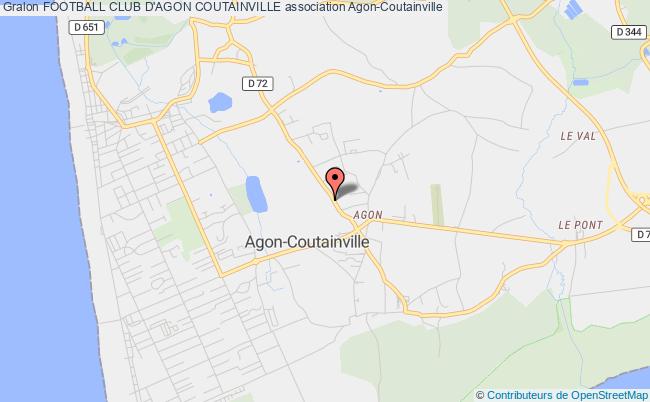 plan association Football Club D'agon Coutainville Agon-Coutainville