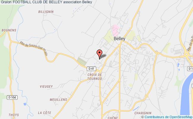 plan association Football Club De Belley Belley