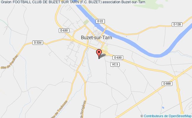 plan association Football Club De Buzet Sur Tarn (f.c. Buzet) Buzet-sur-Tarn