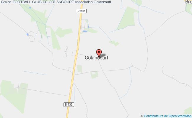 plan association Football Club De Golancourt Golancourt