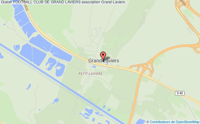 plan association Football Club De Grand Laviers Grand-Laviers