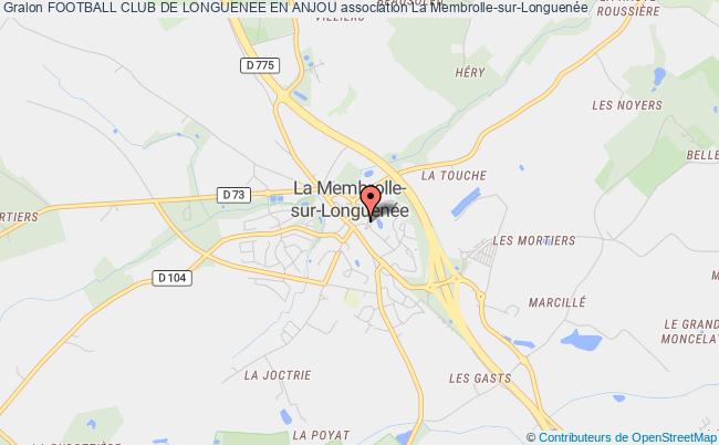 plan association Football Club De Longuenee En Anjou Longuenée-en-Anjou