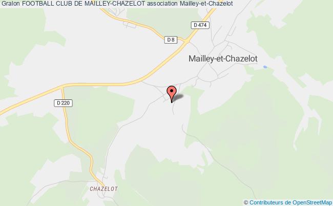 plan association Football Club De Mailley-chazelot Mailley-et-Chazelot