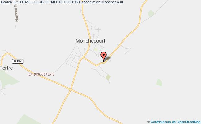plan association Football Club De Monchecourt Monchecourt