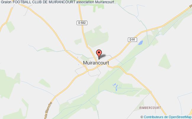 plan association Football Club De Muirancourt Muirancourt