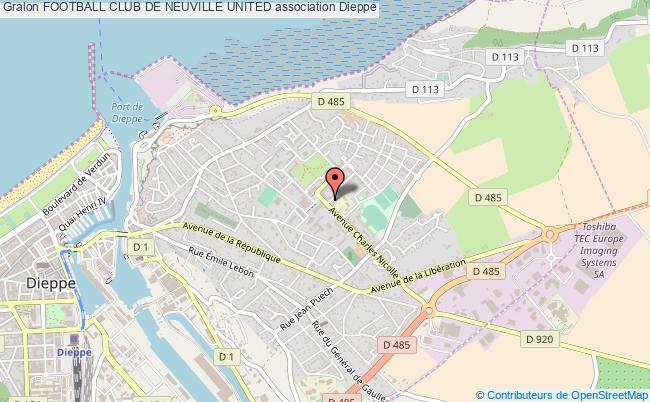 plan association Football Club De Neuville United Dieppe