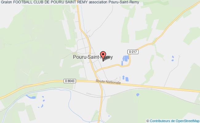 plan association Football Club De Pouru Saint Remy Pouru-Saint-Remy