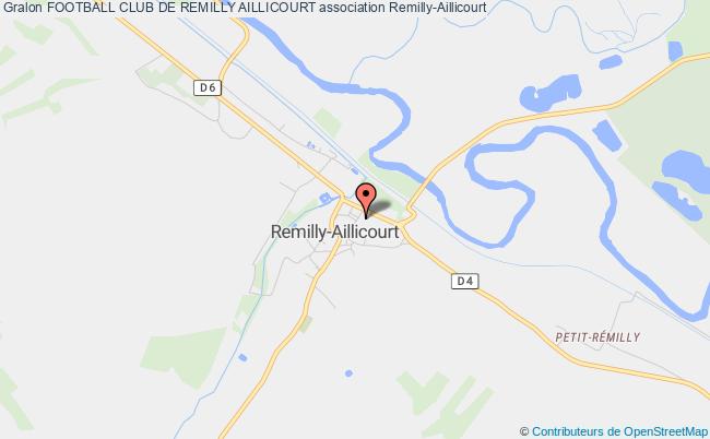 plan association Football Club De Remilly Aillicourt Remilly-Aillicourt