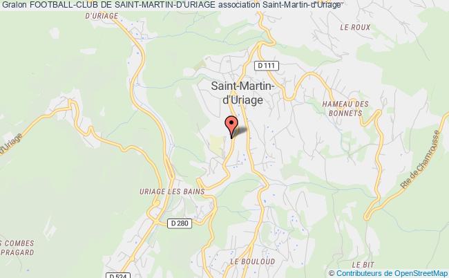 plan association Football-club De Saint-martin-d'uriage Saint-Martin-d'Uriage