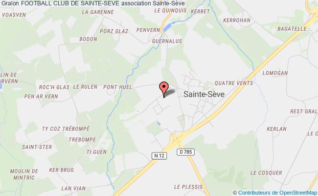 plan association Football Club De Sainte-seve Sainte-Sève