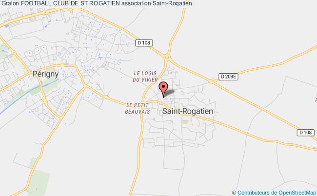 plan association Football Club De St Rogatien Saint-Rogatien
