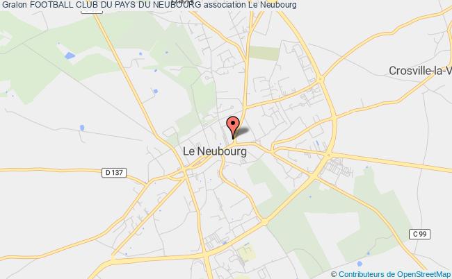 plan association Football Club Du Pays Du Neubourg Le    Neubourg