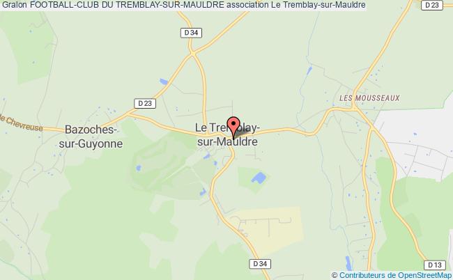 plan association Football-club Du Tremblay-sur-mauldre Le    Tremblay-sur-Mauldre