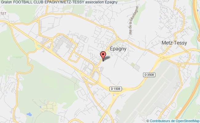 plan association Football Club Epagny/metz-tessy Épagny