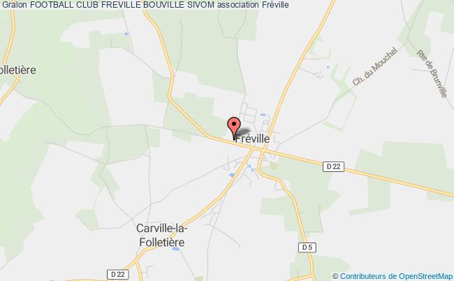 plan association Football Club Freville Bouville Sivom Fréville
