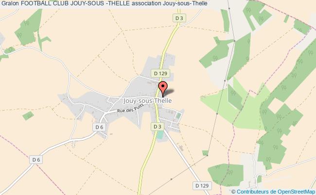 plan association Football Club Jouy-sous -thelle Jouy-sous-Thelle