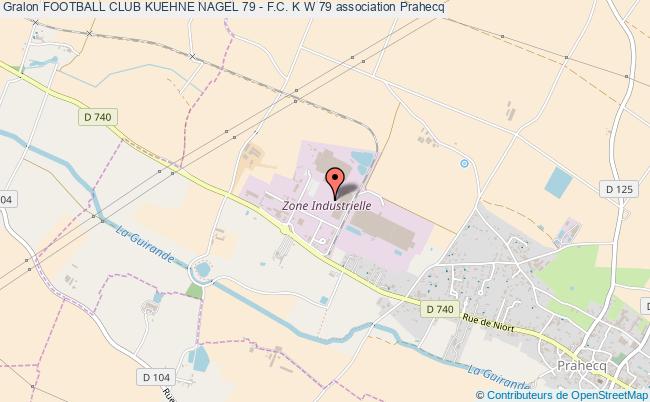 plan association Football Club Kuehne+nagel 79 - F.c. K+w 79 Prahecq