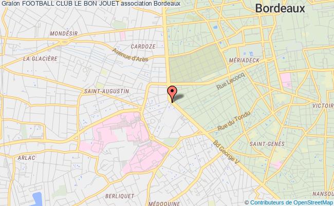 plan association Football Club Le Bon Jouet Bordeaux