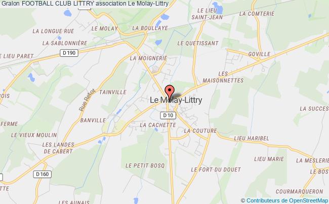 plan association Football Club Littry Molay-Littry