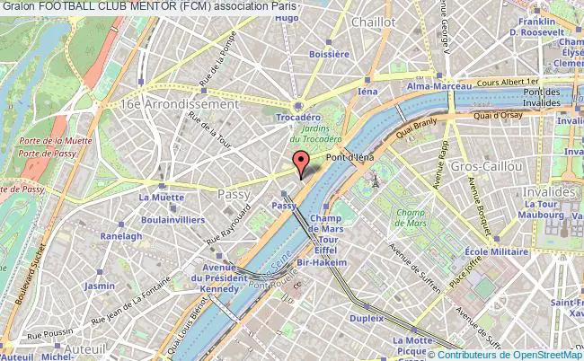 plan association Football Club Mentor (fcm) Paris