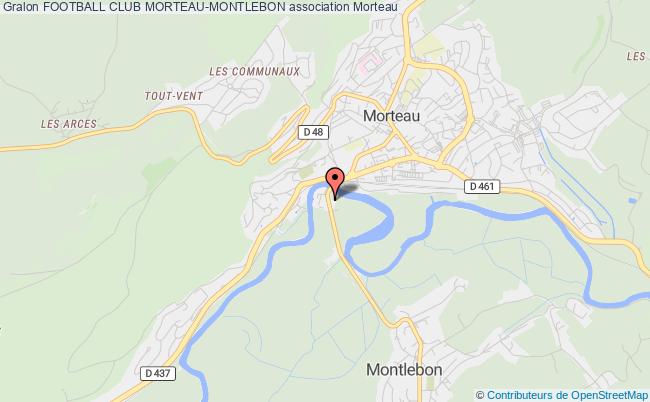 plan association Football Club Morteau-montlebon Morteau