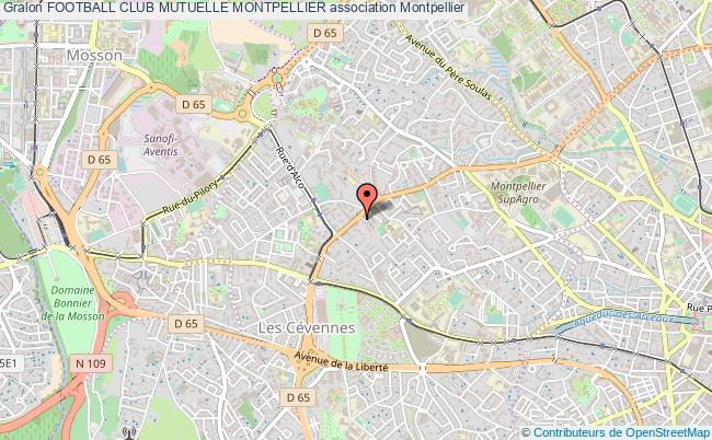 plan association Football Club Mutuelle Montpellier Montpellier