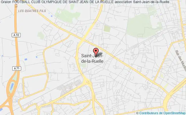 plan association Football Club Olympique De Saint Jean De La Ruelle Saint-Jean-de-la-Ruelle