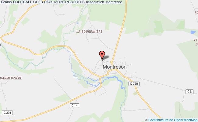 plan association Football Club Pays Montresorois 