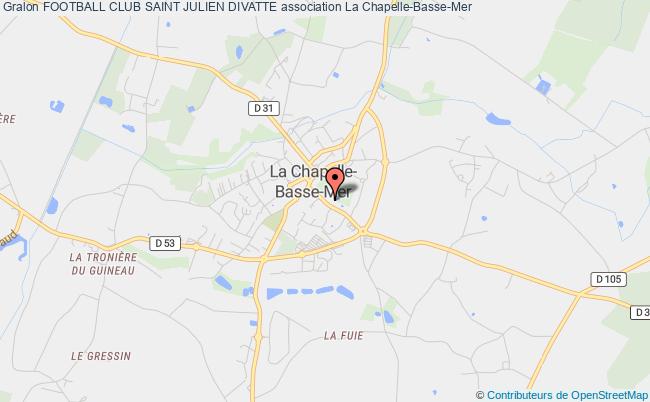 plan association Football Club Saint Julien Divatte Divatte-sur-Loire