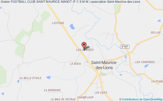 plan association Football Club Saint Maurice Manot (f C S M M ) Saint-Maurice-des-Lions