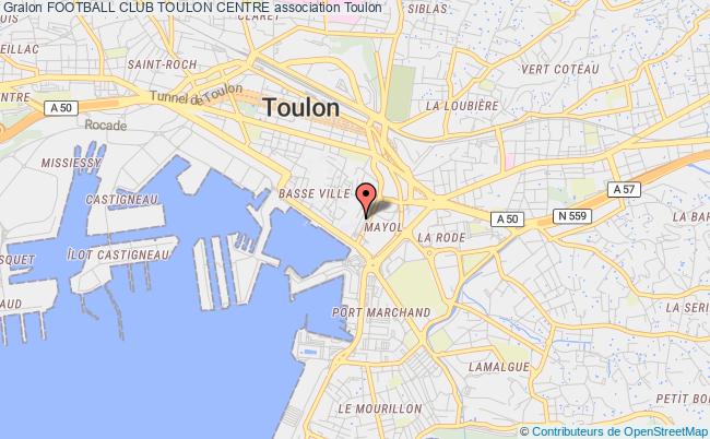 plan association Football Club Toulon Centre Toulon