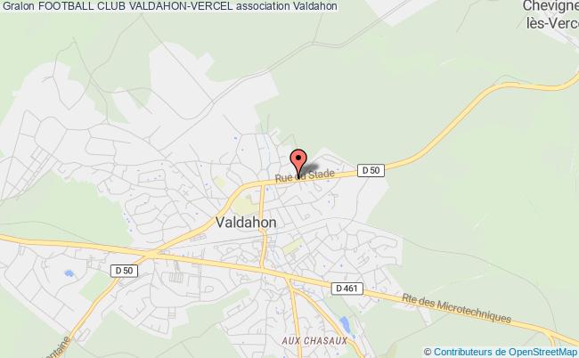 plan association Football Club Valdahon-vercel Valdahon
