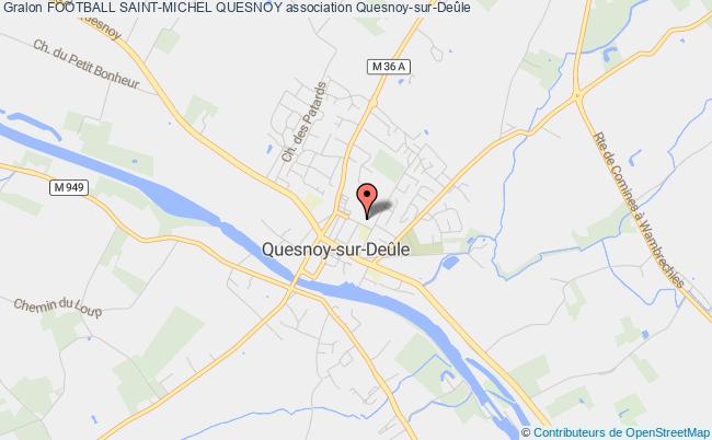 plan association Football Saint-michel Quesnoy Quesnoy-sur-Deûle