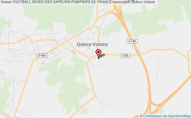 plan association Football Seven Des Sapeurs-pompiers De France Quincy-Voisins
