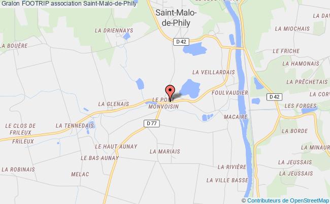 plan association Footrip Saint-Malo-de-Phily
